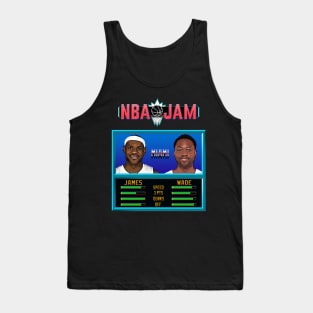 NBA JAM - CLASSIC - THE BEST DUO's EDITION_DWade&Bron Tank Top